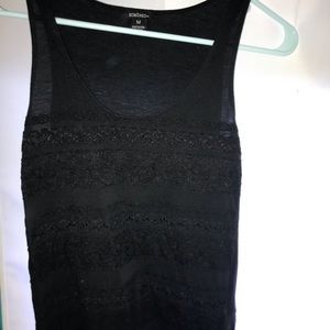 Black Lace Tank